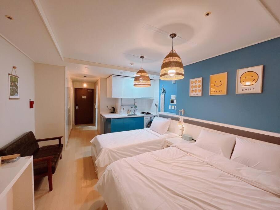 Haeundae Beach Stay #2Min Walk #2Beds 부산광역시 외부 사진